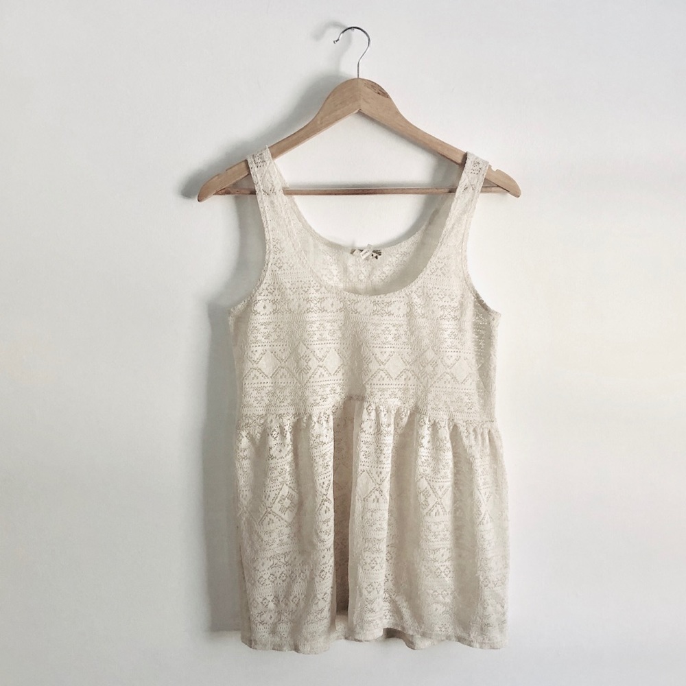 Urban Outfitters kirra cream Boho Cover size S